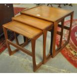 1960's/70's teak G-Plan nest of three tables. (B.P. 21% + VAT)