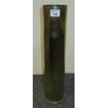 Brass WWI shell case, dated 1917. (B.P. 21% + VAT)