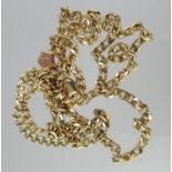 9ct Clogau gold chain. Length 46cm 18 inches. (B.P. 21% + VAT)