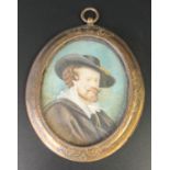 C. Bicon? (18th Century, probably Dutch), portrait miniature