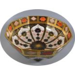 Royal Crown Derby bone china Imari octagonal bowl, 29cm diameter approx. (B.P. 21% + VAT)