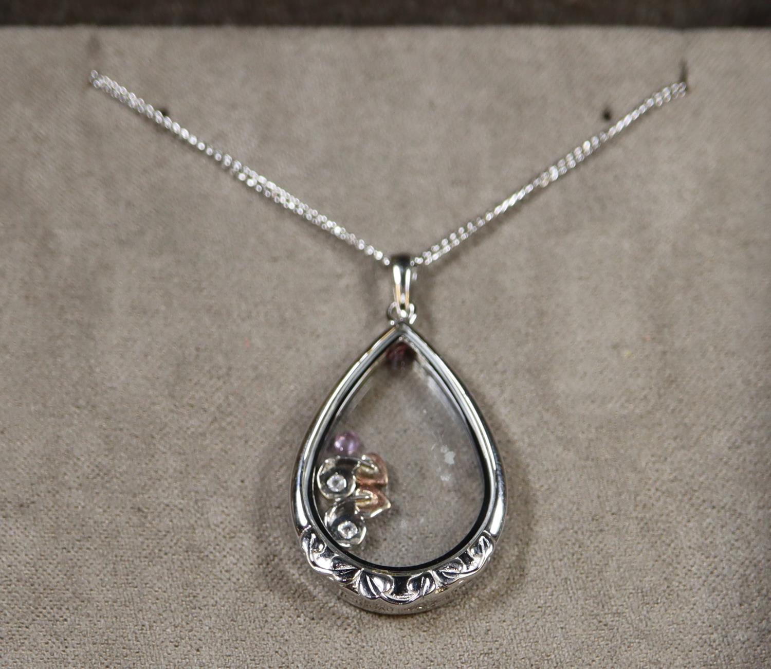 Clogau silver, ?Inner Charm? pendant and chain. (B.P. 21% + VAT) - Image 2 of 2