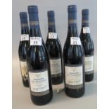 Five bottles of 2003 Amarone Della Valpolicella Classico red wine by Giuseppe Campagnola, 750ml, 15%