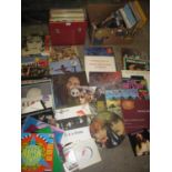Collection of mainly vinyl LPs to include; The John Lennon Collection, The Swing Era; the music of