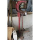 Vintage Wandess vehicle brake shoe, riveting machine. (B.P. 21% + VAT)