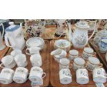 20 piece Spode bone china 'Chatham' coffee set, together with a 15 piece Royal Doulton 'Pastorale'