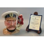 Royal Doulton character jug 'Lord Kitchener' D7148 modelled by David Biggs, limited edition of