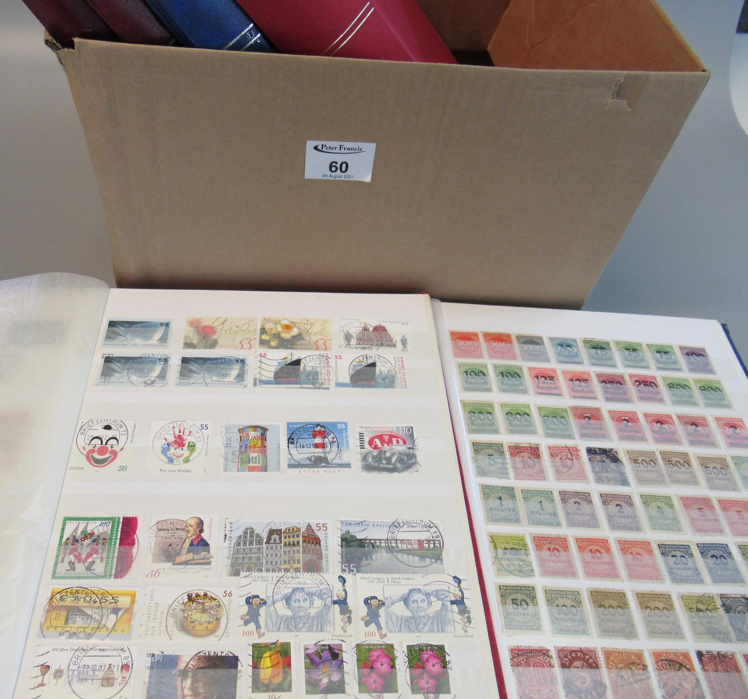 Germany, German states, East and west Germany mint and used collection in six stockbooks. 100's of