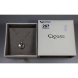 Clogau silver ruby set, ?Two Queens? silver locket on chain. (B.P. 21% + VAT)