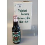 A collection of four Felinfoel brewery Centenary ales 1878-1978 in original box. (B.P. 21% + VAT)