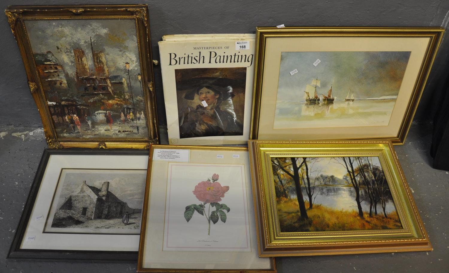 Group of assorted furnishing pictures, paintings, watercolours, prints, together with a collection