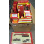 A large collection of Hornby oo gauge boxed locomotives and rolling stock to include Class 06