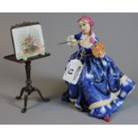 Royal Doulton bone china figurine 'The Gentle Arts, Painting', limited edition of 750, HN3012,