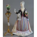 Royal Doulton bone china figurine 'The Gentle Arts, Flower Arranging' HN3040, with COA, box and