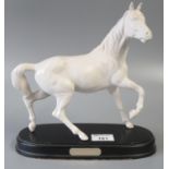 Royal Doulton 'Spirit of the Wild' horse on ebonised base, with box. (B.P. 21% + VAT)