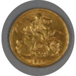 Gold full sovereign dated 1907. (B.P. 21% + VAT)