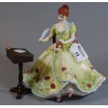 Royal Doulton bone china figurine 'The Gentle Arts, Writing', limited edition of 750, HN3049, with