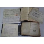 Two leather bound Bibles from the Willington family. One belonged to Reverend John Henry Willington,