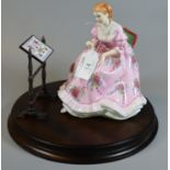 Royal Doulton bone china figurine 'The Gentle Arts, Tapestry Weaving', limited edition of 750,