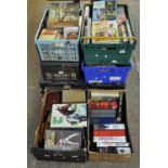 Six boxes of assorted books to include; sport, equestrian, Hitler, photography etc. (6) (B.P.