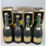 Two similar Remy Martin fine champagne V.S.O.P cognac in original boxes, 70cl. Together with two