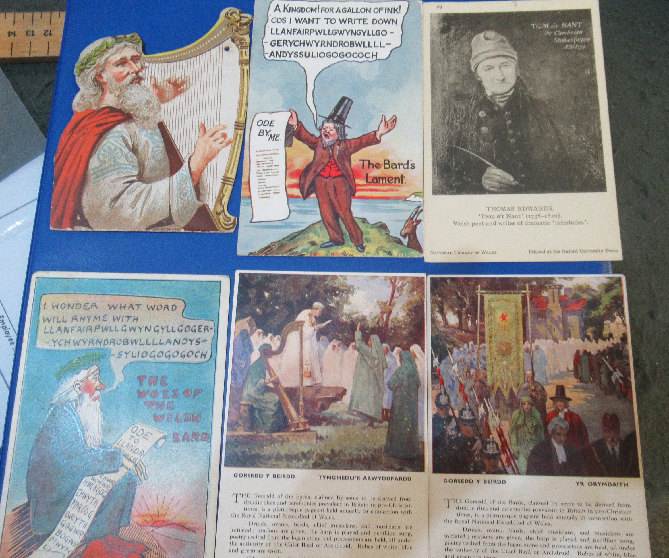 Collection of covers and postcards, all relating to the Eisteddfod, early to 1980's, interesting - Image 2 of 5