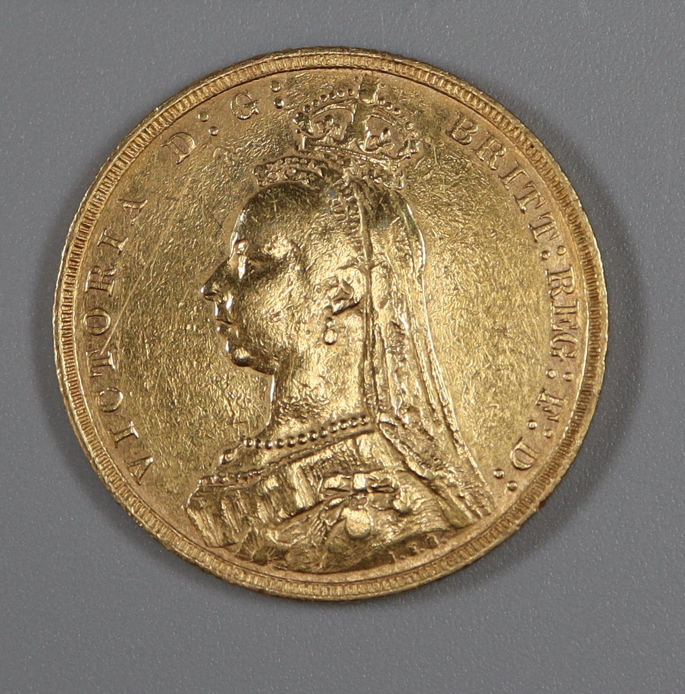 Victorian gold sovereign dated 1890. (B.P. 21% + VAT) - Image 2 of 2