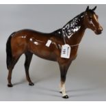 Large Beswick china study of a horse. (B.P. 21% + VAT)