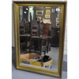 Modern gilt framed bevel plate mirror. (B.P. 21% + VAT)