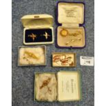 Collection of 9ct gold and other jewellery. (B.P. 21% + VAT)