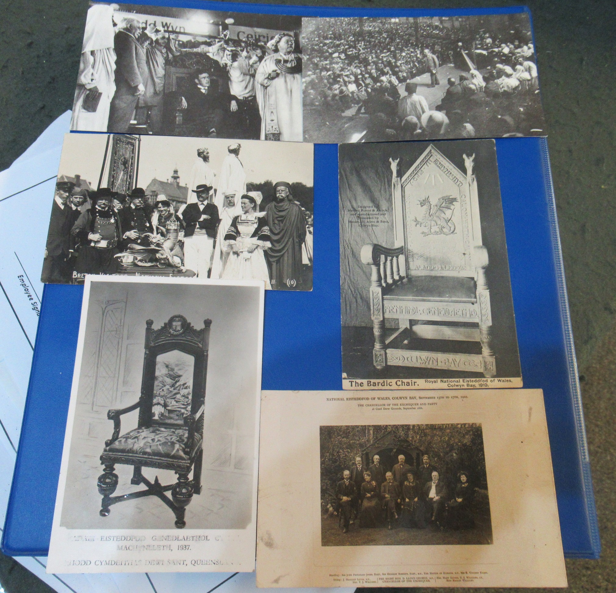 Collection of covers and postcards, all relating to the Eisteddfod, early to 1980's, interesting - Image 3 of 5