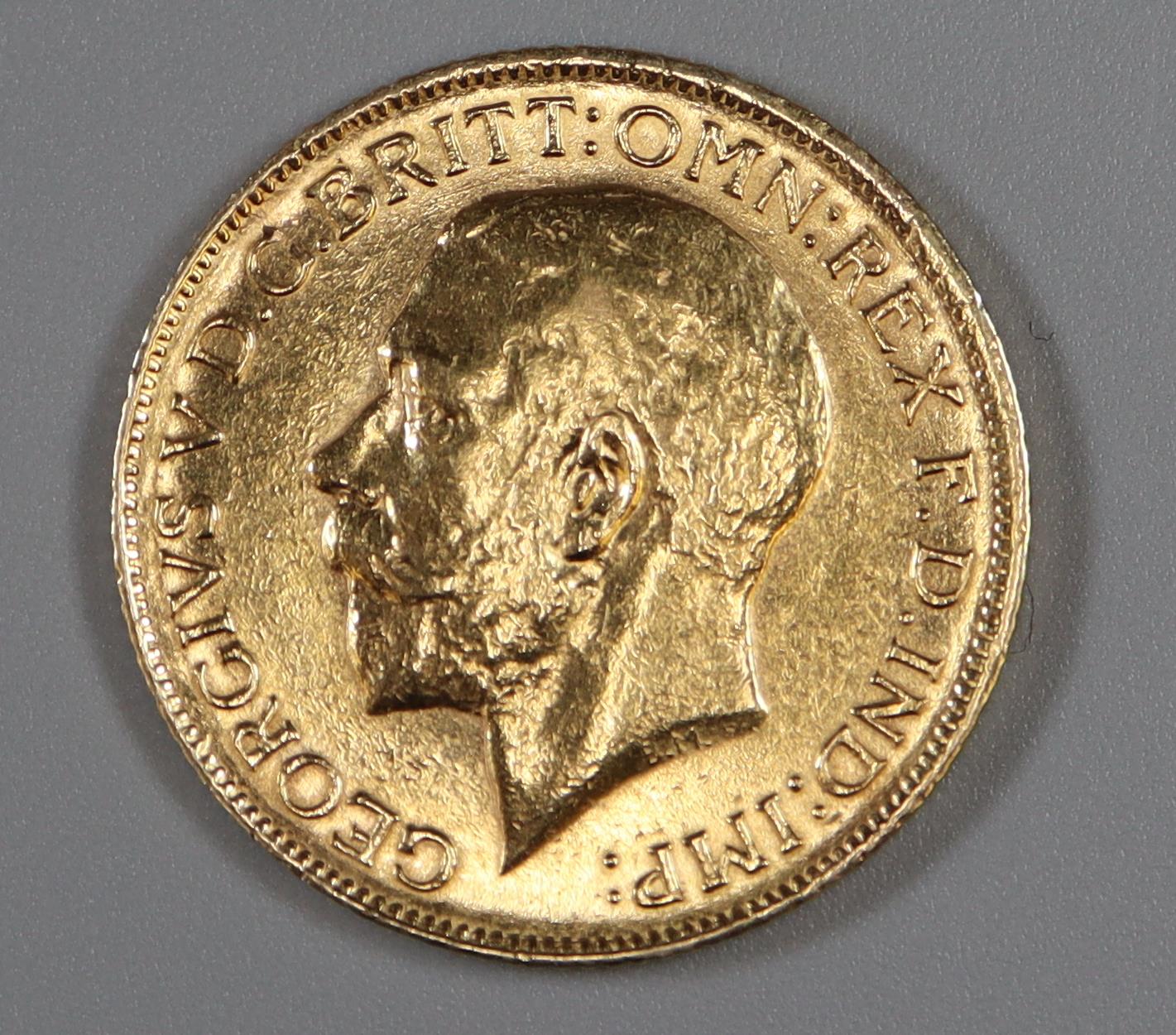 Gold full sovereign dated 1912. (B.P. 21% + VAT) - Image 2 of 2