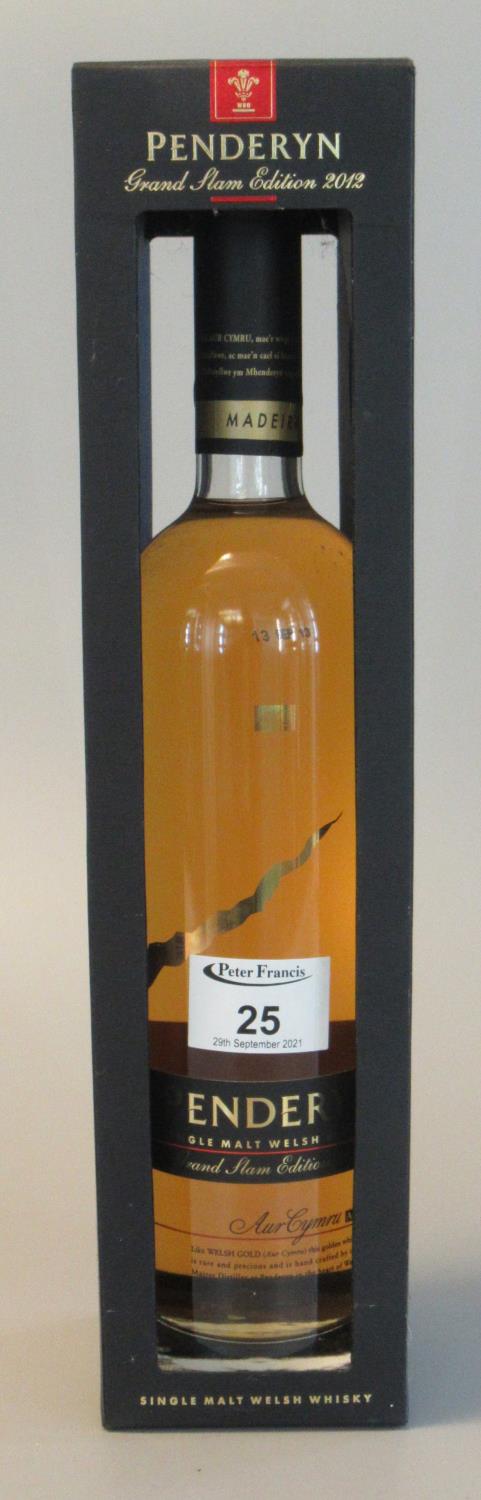 Penderyn Grand Slam Edition 2012 single malt whisky in original box. 70cl. 46% vol. (B.P. 21% + VAT)