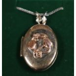 Clogau silver gilt, 'Tree of Life' locket. (B.P. 21% + VAT)