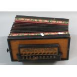Early 20th century accordion/squeezebox. (B.P. 21 + VAT)