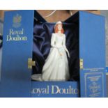 Boxed Royal Doulton figurine of the Duchess of York, limited edition 21/1500, HN3086, with