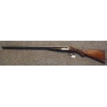 William Ford 12 bore double barrelled box lock ejector shotgun, 29.5" barrels, scroll engraved