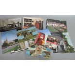 Postcards of Wales in large box. Many 100s of cards from the Queen Elizabeth II period, 1950's