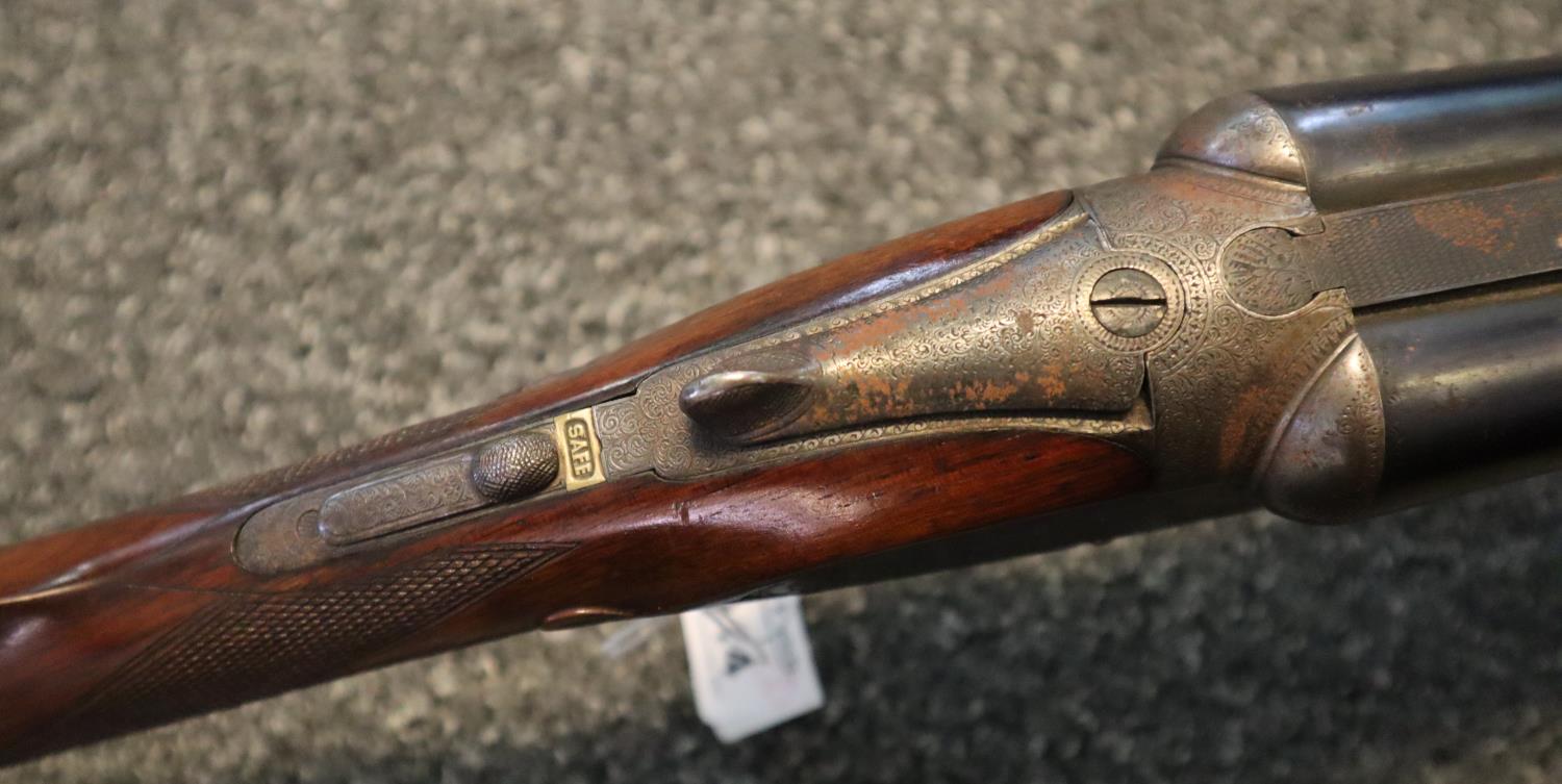 W Sumner & sons/T Wild 12 bore double barrelled box lock shotgun with 28" barrels, double - Image 6 of 24