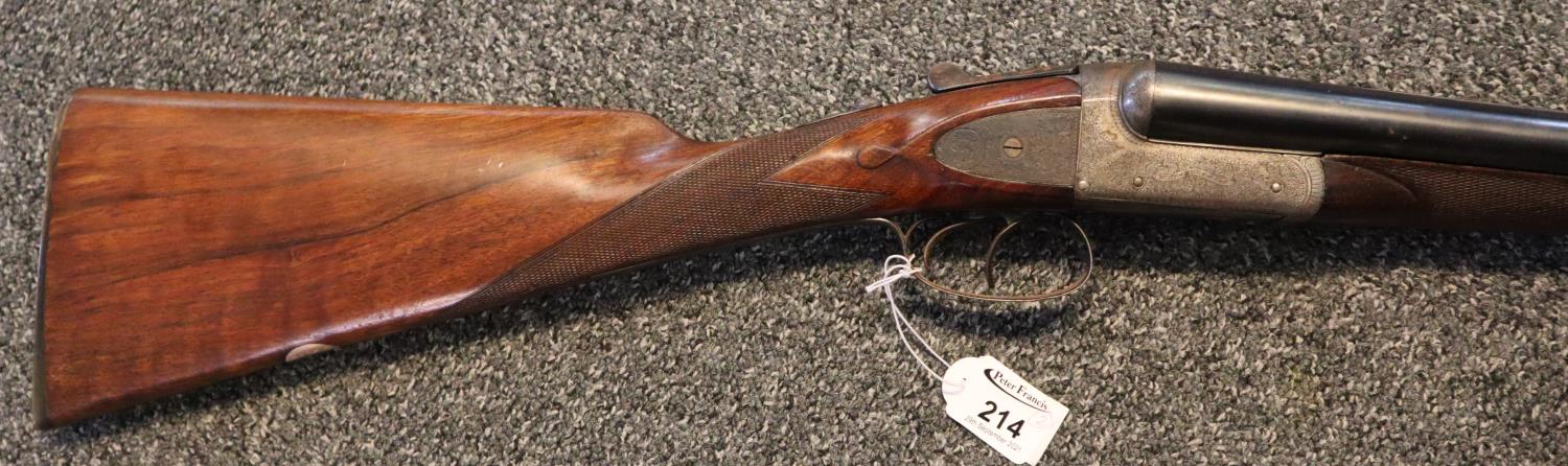 W Sumner & sons/T Wild 12 bore double barrelled box lock shotgun with 28" barrels, double - Image 3 of 24