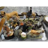 Tray of Border Fine Arts, Country Artists and other figurines to include: Country Artists '