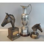 Steeplechase ewer 'The Bet 365 Shropshire Cup handicap hurdle Ludlow 2003' winning owner trophy,