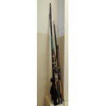 Collection of fishing rods. Vintage and modern. (B.P. 21% + VAT)