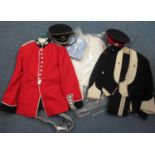 Various army officers uniforms, dress jackets, caps etc. (B.P. 21% + VAT)