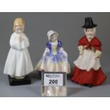 Two Royal Doulton bone china figurines to include; 'Dinky Do' HN1678, 'Bedtime' HN1978, together