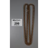 9ct gold chain. Approx weight 19.3 grams.(B.P. 21% + VAT)