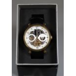 Herito automatic gents skeleton wristwatch in original box. (B.P. 21% + VAT)