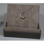 Clogau silver heart pendant. (B.P. 21% + VAT)