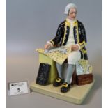 Royal Doulton bone china figurine 'Captain Cook' HN2889. (B.P. 21% + VAT)