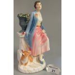 Royal Doulton bone china figurine 'Her Majesty Queen Elizabeth the Queen Mother as the Duchess of
